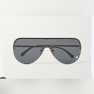 Versace Black Studded Sunglasses